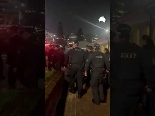 Albanese verbally abused as he departs vigil