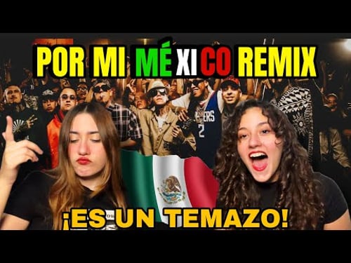 🇨🇺CUBANAS REACCIONAN A POR MI MÉXICO REMIX😍🇲🇽