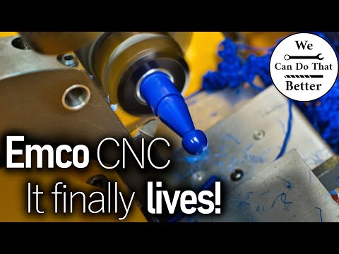 Upgrading My Mini CNC Lathe - Making The First Chips