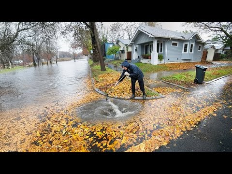 Unclogging Drains to Save a City from FLOOD!