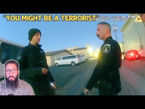 Detained as a ‘Terrorist’ for Taking Photos of Speeding Cop Car