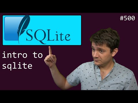 sqlite is my favorite database (beginner - intermediate) anthony explains #500