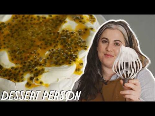 Easy Pavlova Recipe with Claire Saffitz | Dessert Person