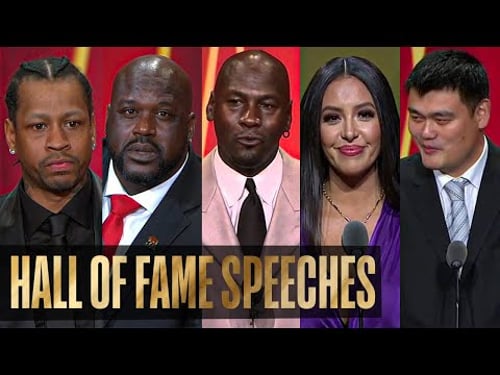 2 Hours of the Most Memorable Basketball Hall of Fame Enshrinement Speeches