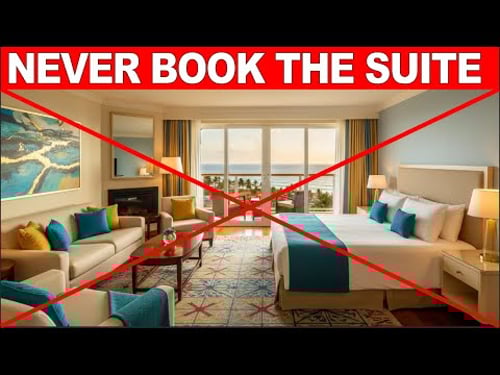 NEVER Book a Balcony SUITE in a hotel Again