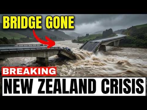 BREAKING: New Zealand DEADLY Floods - BRUTAL 240 km/h winds, STATE OF EMERGENCY ISSUED