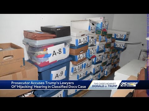 Trump lawyers in classified docs case ask judge to suppress evidence seized during Mar-a-Lago search