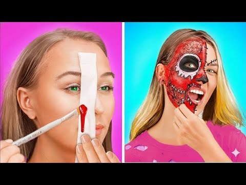 Oh No! Barbie Is a Monster! ๐ *Halloween Makeover For Cute Doll*