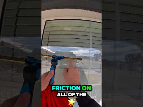 Straight Pulling Windows the RIGHT Way (One Mistake to Avoid) | WINDOW CLEANING TECHNIQUE #wcr #xero