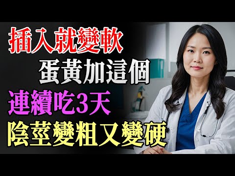 張醫師教你:蛋黃搭配這個秘方,讓男性重拾力量,恢復自信,效果不可思議!