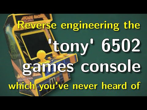 Reverse engineering a 'tony' 6502-based game console
