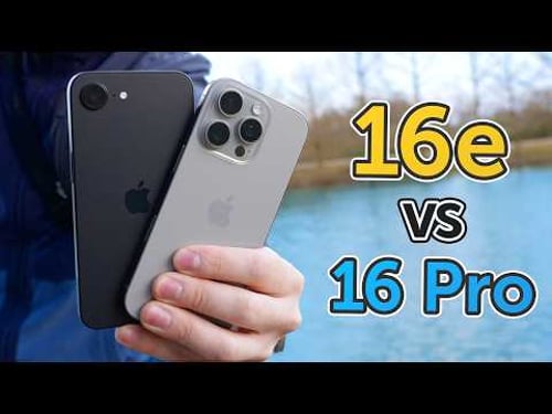 Budget or Pro? iPhone 16e vs 16 Pro: It Surprised Me!