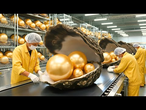Inside the South Sea Pearl Factory - Why One Golden Pearl Costs $20,000