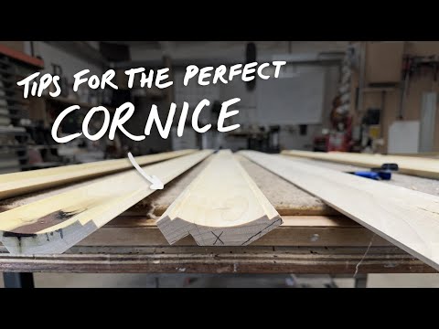 Making Custom Timber Cornice Moulding