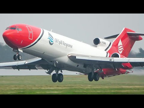 60 MINUTES PURE AVIATION - Classic Planes only - Boeing 727, Tu154, Il62, Dc8, Boeing 707 ... (4K)