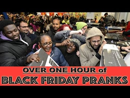 ONE HOUR + of BLACK FRIDAY SHOPPING PRANKS!