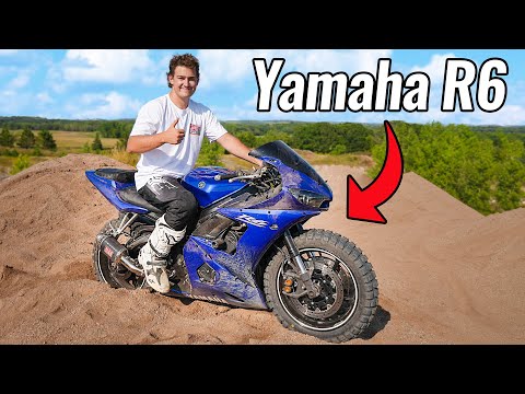 Crotch Rocket Off Roading!