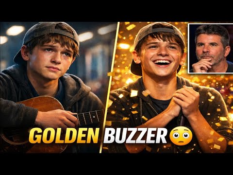 Poor Chicago Boy SHOCKS Simon Cowell 😳 | Golden Buzzer Moment on AGT That Made America Cry