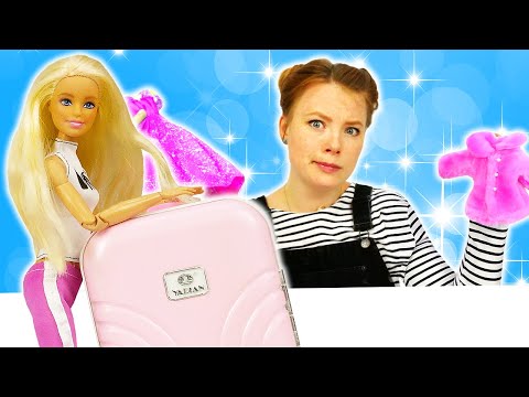 Spielspaß mit Barbie und Irene. Spielzeug Video für Kinder. 4 Folgen am Stück