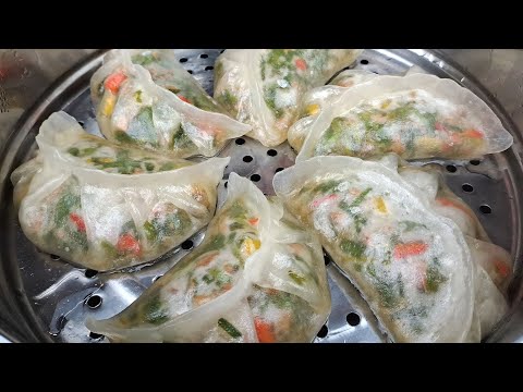 STARCH PIGODI - SO TRANSPARENT THAT THEIR BEAUTIFUL AND DELICIOUS FILLING IS VISIBLE❗🔝 KAMDI PIGODI.