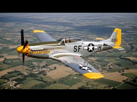 How One P-51 Pilot Shot Down 7 German Fighters in Just 6 Minutes