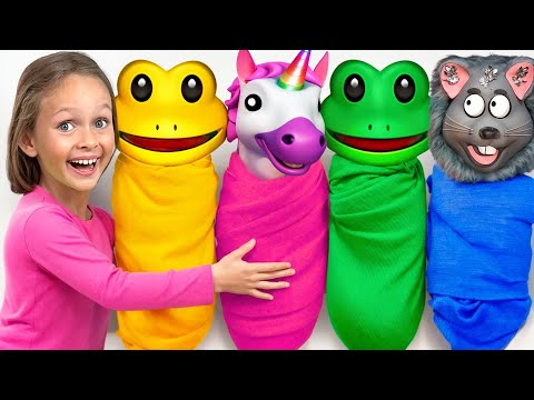 Música das Máscaras Mágicas | Brincando com Máscaras Divertidas