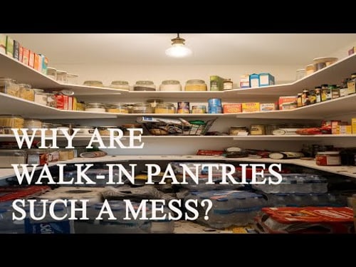 Walk-In Pantry Design is Easy
