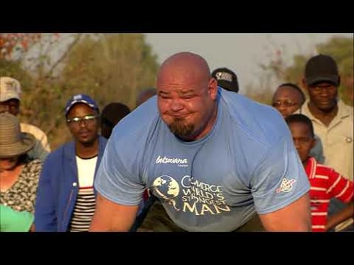 Brian Shaw and Eddie Hall Go For The Deadlift Win | 2016 World's Strongest Man