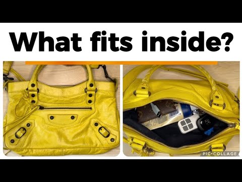 Balenciaga First (Le City) - What's in my bag?