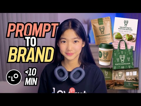 Lovart Tutorial | Brand Identity Design with Prompt-to-Brand