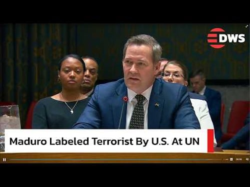 BREAKING NEWS: “Maduro is a Fugitive!” U.S. Declares War on Venezuela Cartels at UN Meeting | AC14