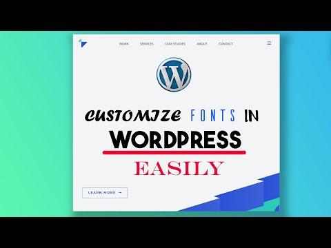 How to Change Fonts in WordPress - 5 EASY Ways