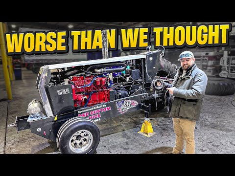 Catastrophic Rear Axle Damage Found in Our Pulling Tractor!