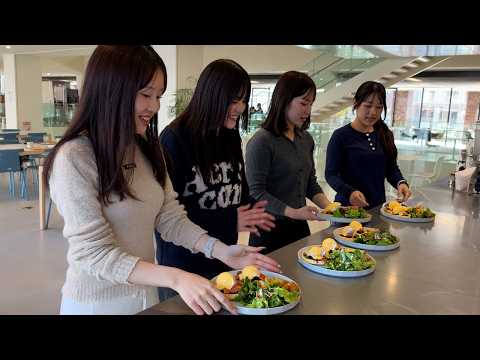 Japans Most Aesthetic All Girls University Cafeteria