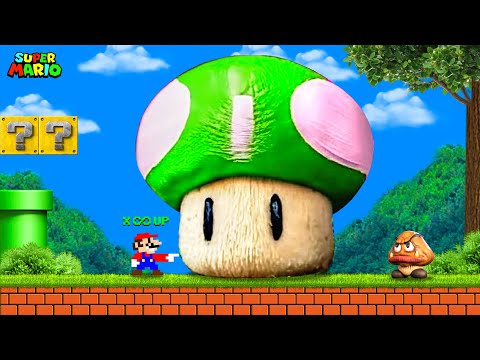 Mario Can Turn Anything He Wants into Realistic in Super Mario Bros