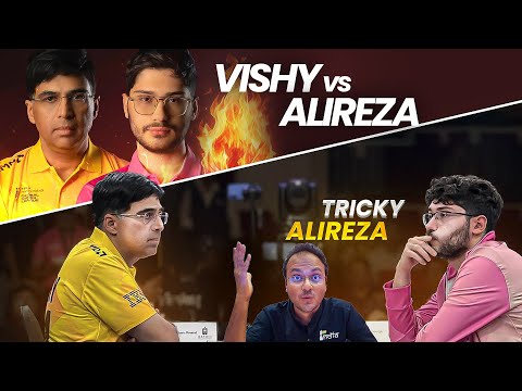 Tremendous Trickiness | Alireza Firouzja vs Vishy Anand | Global Chess League 2025