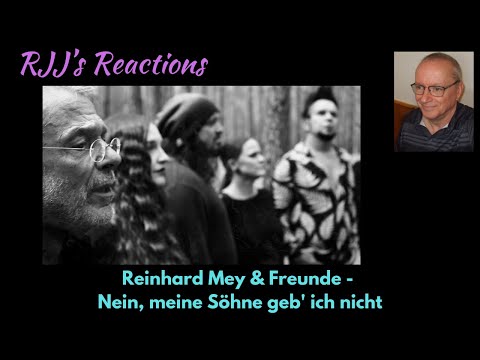 Reinhard Mey & Freunde - Nein, meine Söhne geb' ich nicht 🇨🇦 RJJ's Reaction