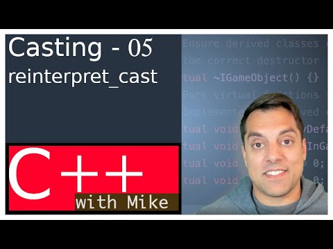 C++ Casting - Part 5 - reinterpret_cast | Modern Cpp Series Ep. 97