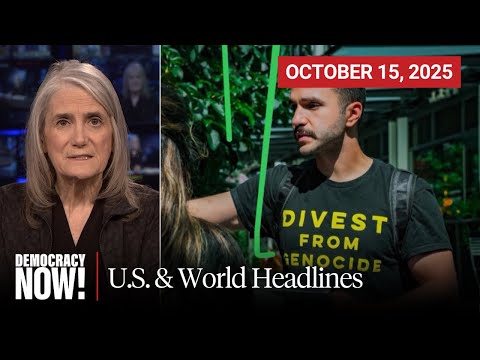 Top U.S. & World Headlines — October 15, 2025