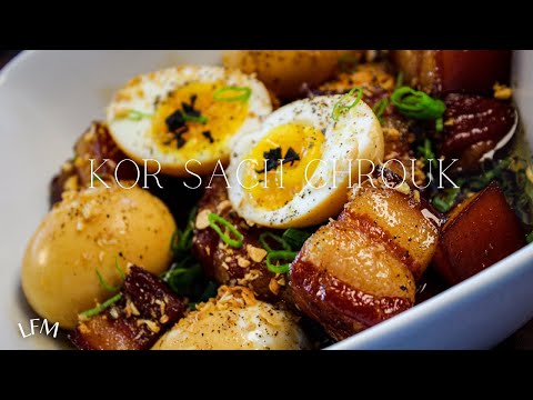 The BEST recipe for Kor Sach Chrouk | Cambodian Pork Stew