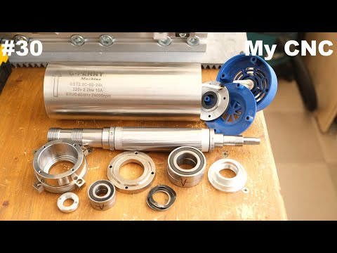 #30. My CNC - Spindle Disassembly