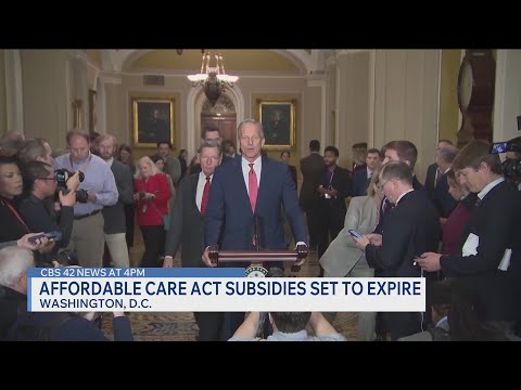 Affordable Care Act subsidies set to expire