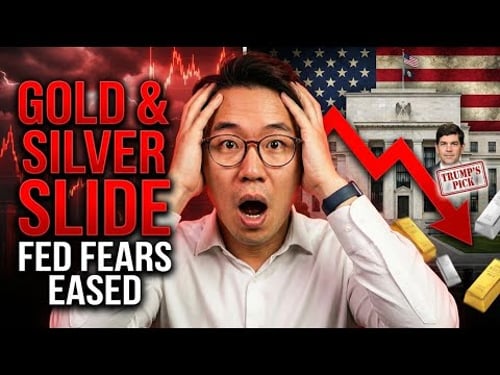 Gold, Silver Slide as Trump's Warsh Selection Eases Fed Interference Fears.