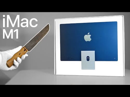 Apple M1 iMac Unboxing (2021) + Gameplay