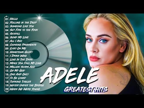 Top ADELE Songs Playlist 2026 | ADELE Greatest Hits Collection Of All Time