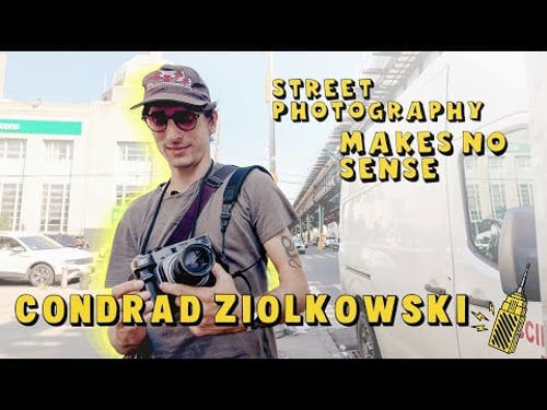 A Madman's Pursuit -- a day with NYC Photographer Conrad Ziolkowski
