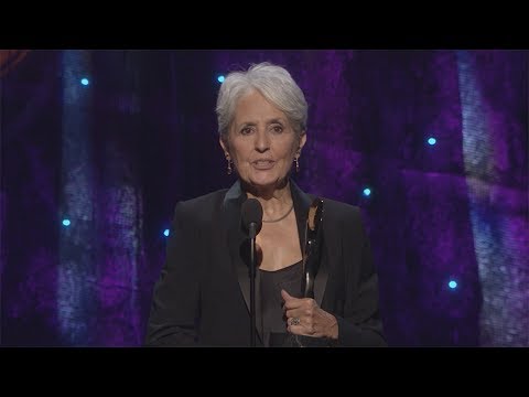 Joan Baez Induction Acceptance Speech - 2017 Rock Hall Inductions