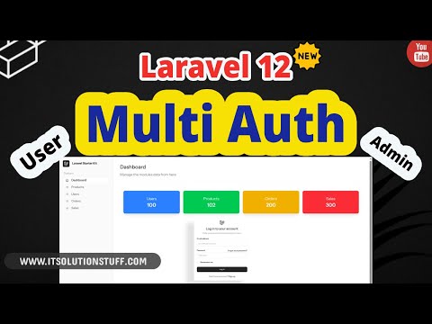 Laravel 12 Multi Auth with Starter Kit