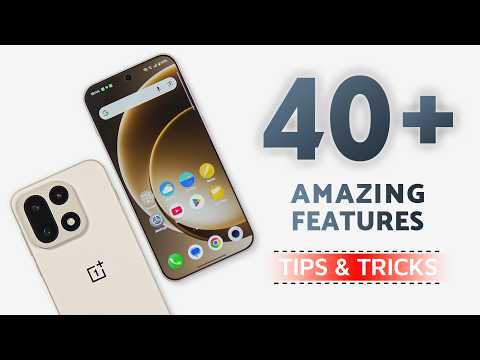OnePlus 15 Tips & Tricks | 40+ Special Features - TechRJ