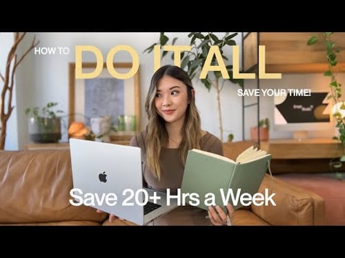 HOW TO MAKE TIME FOR EVERYTHING (seriously): staying productive, time management, planning tips ✍️